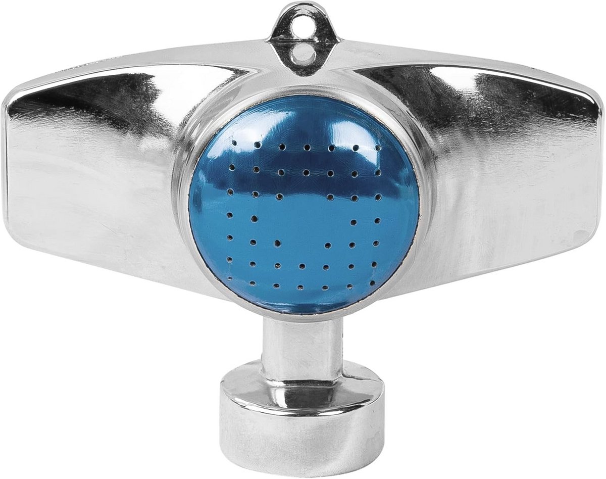 360 Graden Metalen Spot Sproeier voor Tuinbewatering – Cirkelpatroon Sproeier met Zachte Waterstroom, Bereik tot 30 Voet