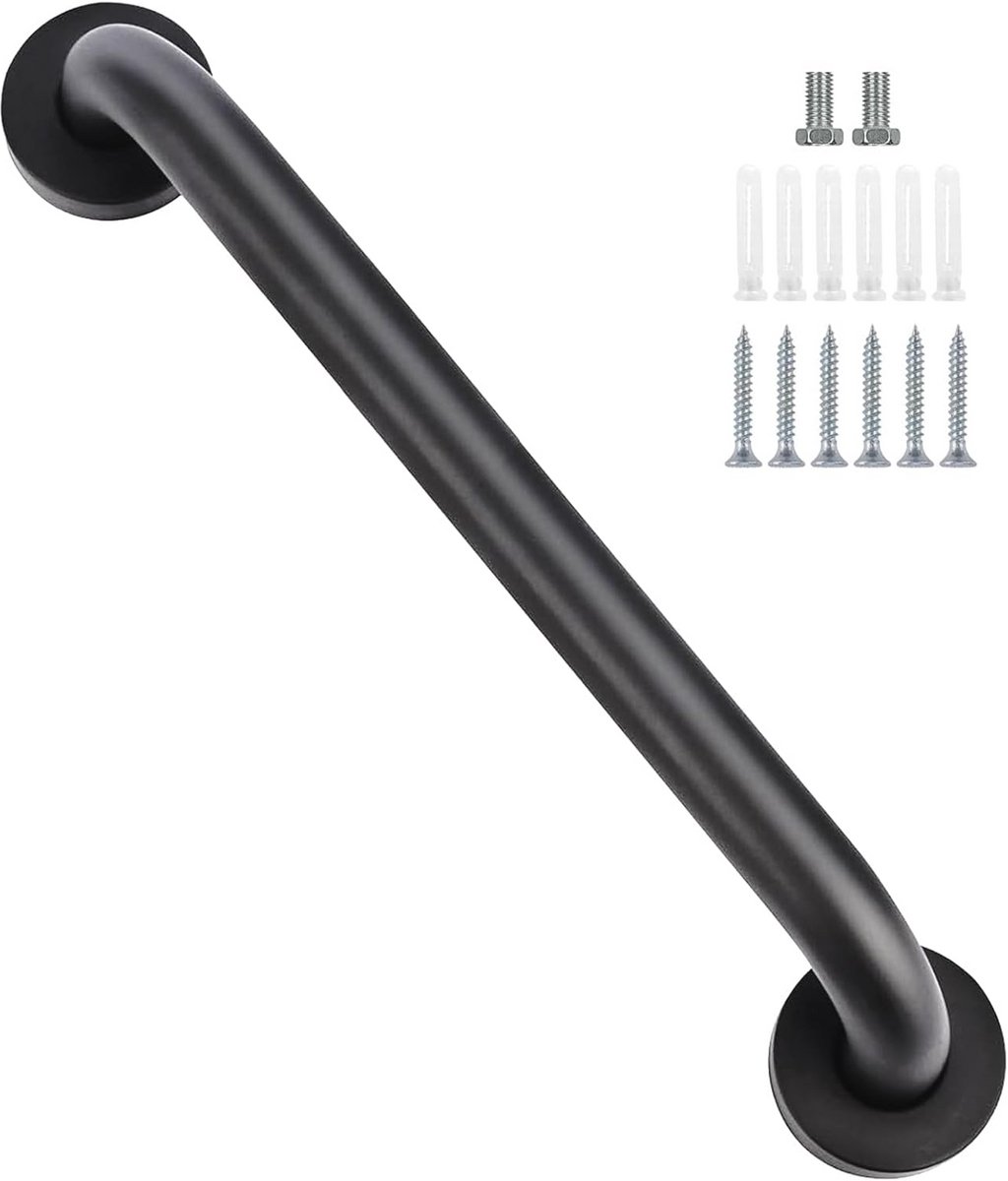 Stainless Steel Bathroom Grab Bar 40CM - Safety Handrail for Elderly and Disabled