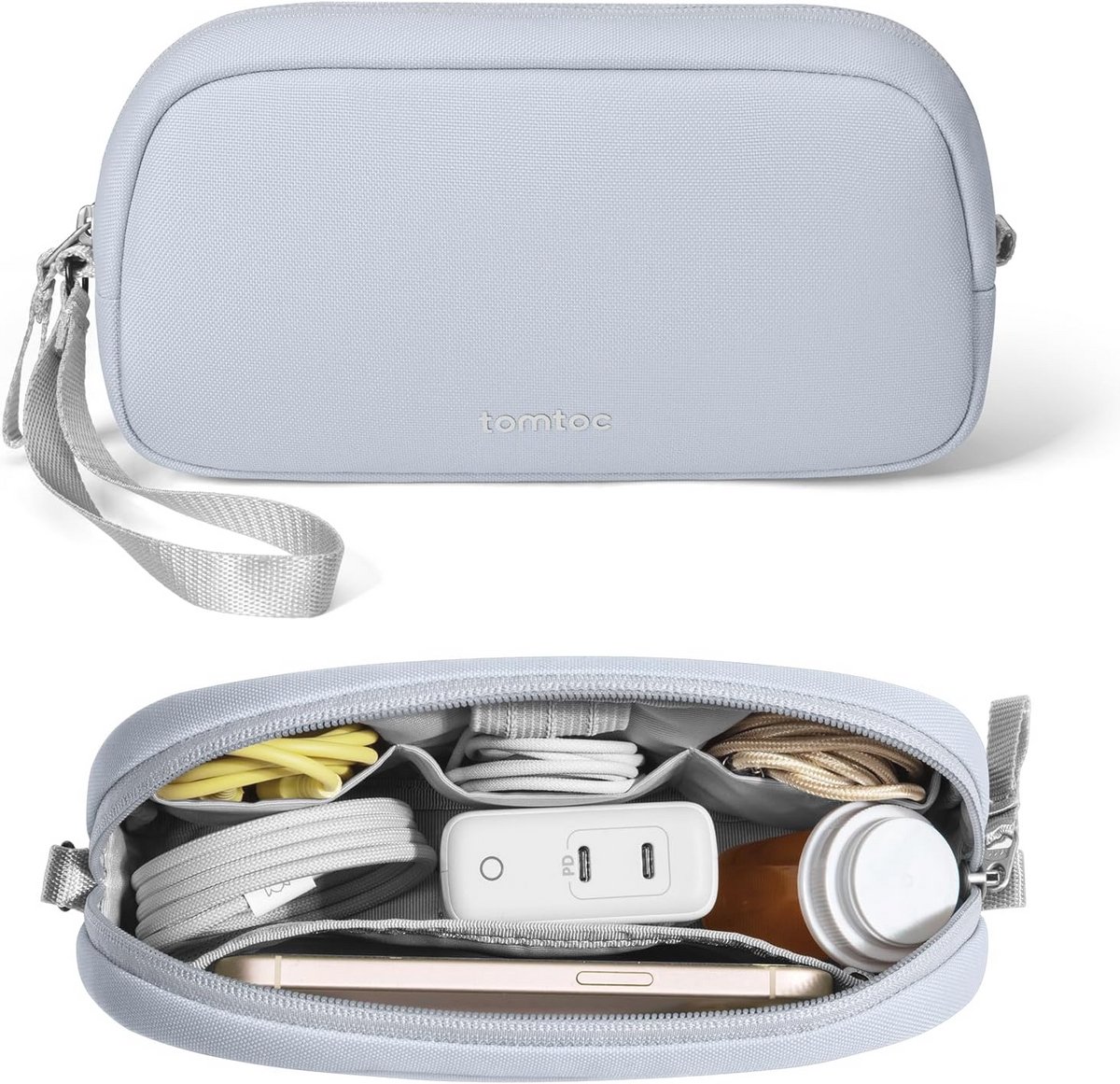 Waterbestendige Elektronica Organizer - Travel Case voor Kabels, Telefoon, Airpods en Accessoires