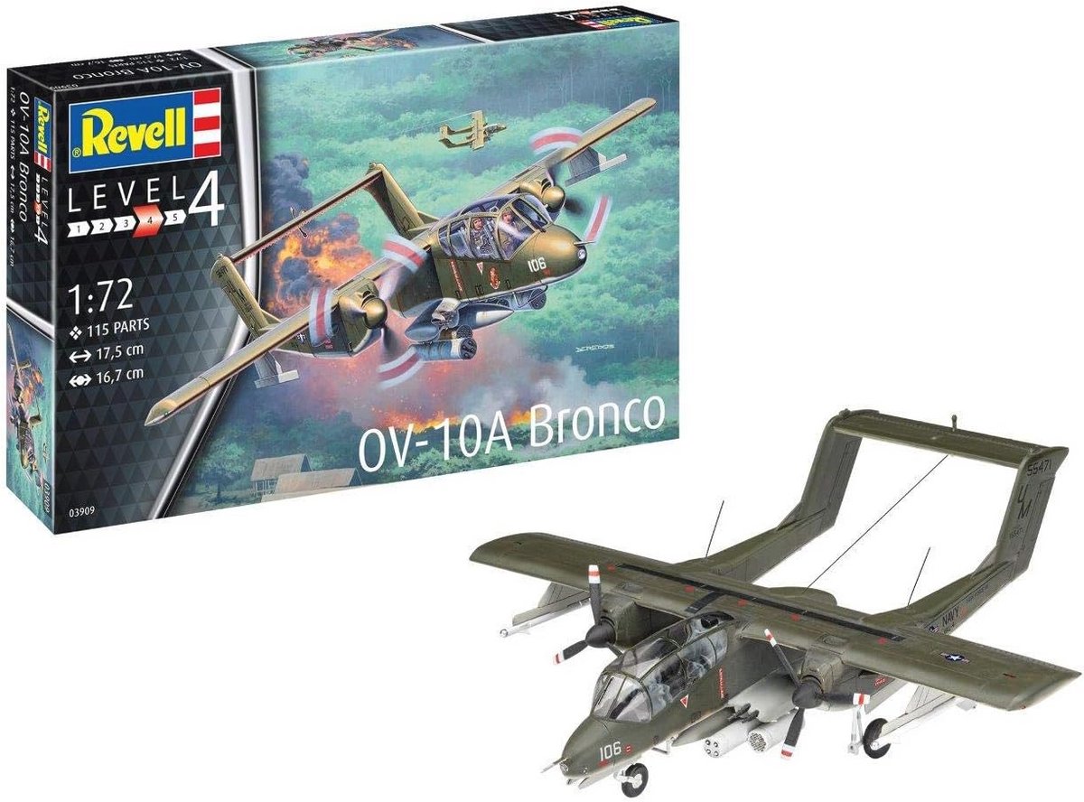 Modelbouwset OV-10A Bronco - 1:72, Niveau 4
