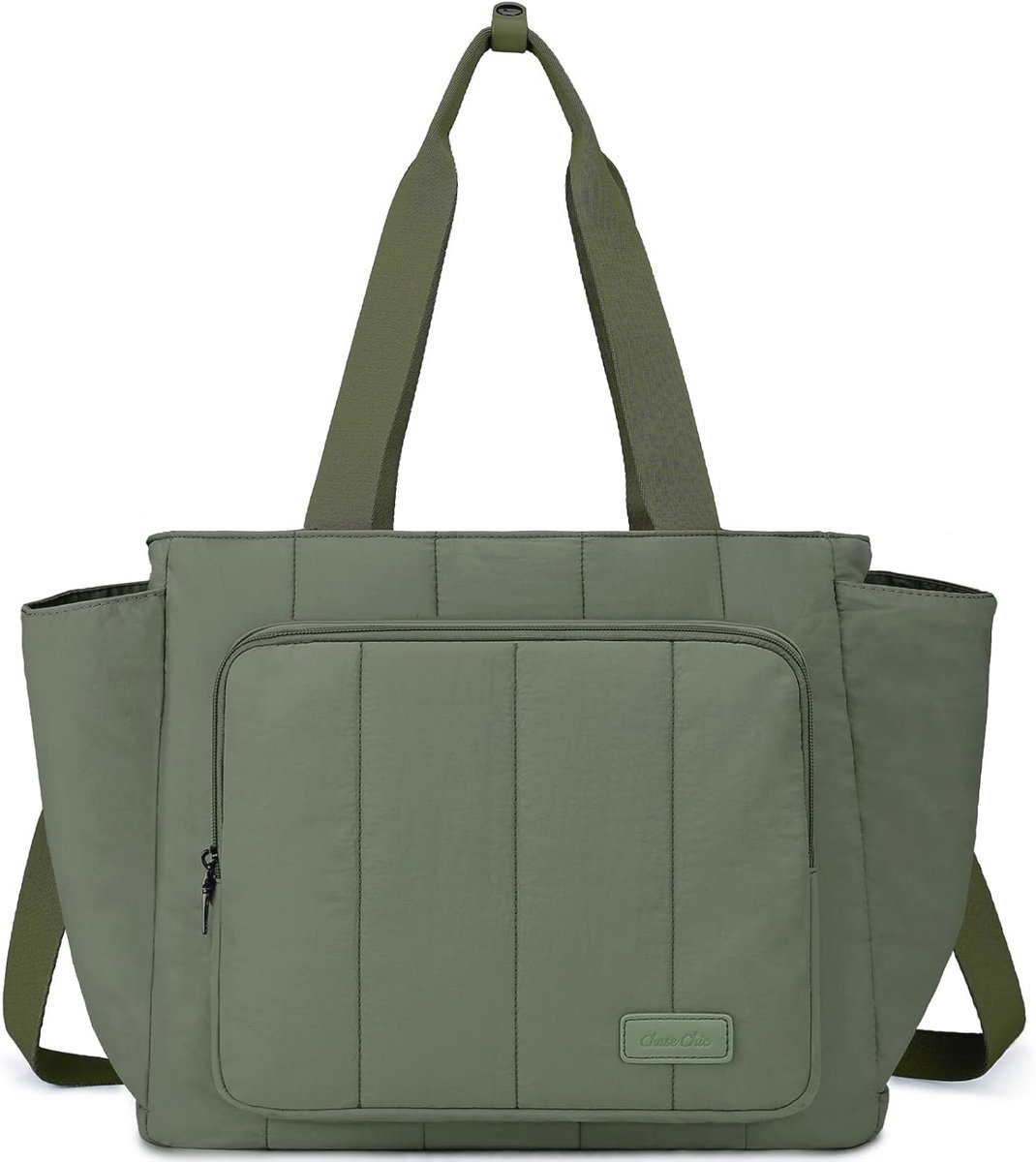 Lichtgewicht Gequiltte Pickleball Tote Tas voor Vrouwen - Perfect voor Gym en Sport