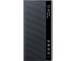 Samsung LED Clear View Hoesje - Samsung Galaxy Note 10 - Zwart