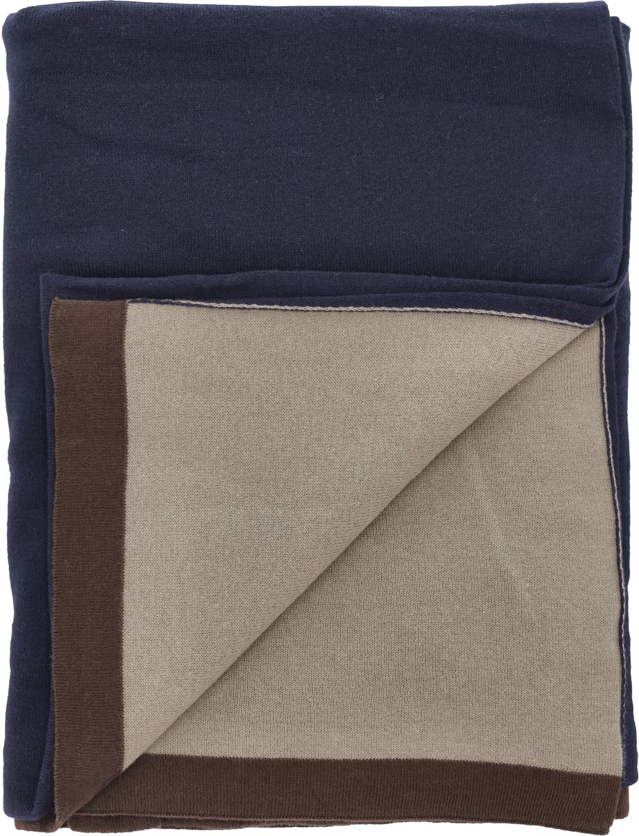 Södahl Impression Plaid 130 x 170 cm Navy blue