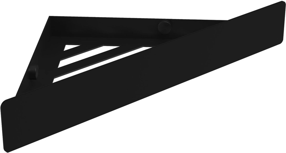 Rea SF07-B - Badkamer Doucheplank - Zwart - 22X14X11CM