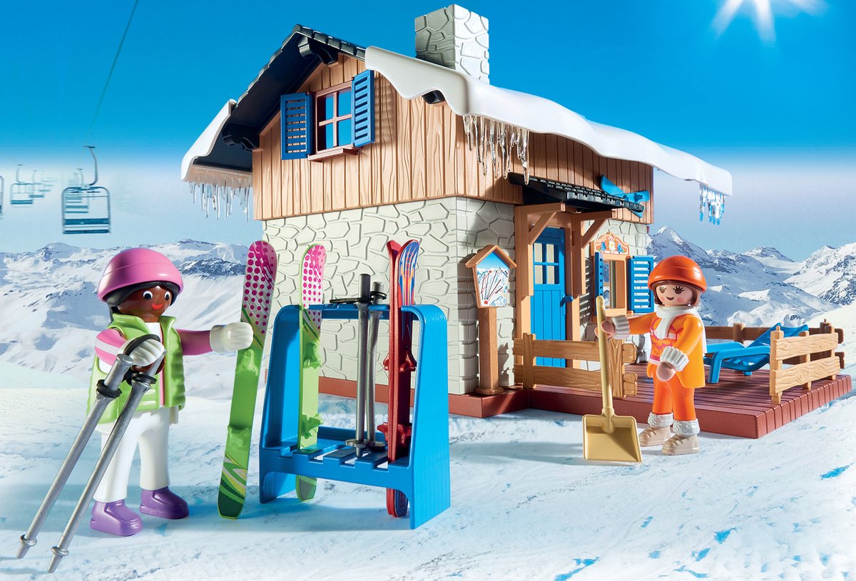 PLAYMOBIL Skihut  - 9280 — afbeelding 2