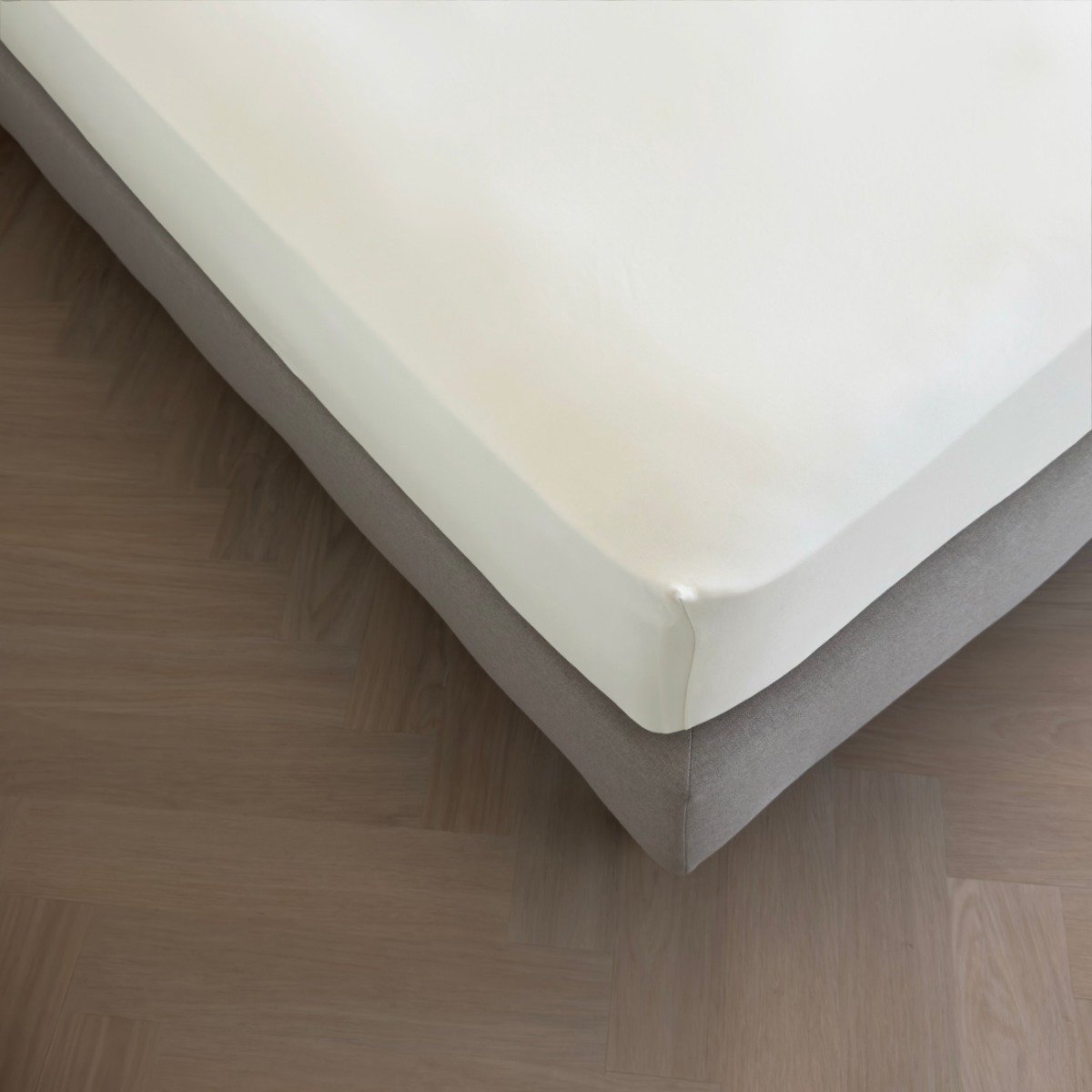 Kayori Sota Splittopper Hoeslaken Premium Tencel - 180-200x200-220cm - Matrasdikte 12 cm - Verkoelend - Offwhite