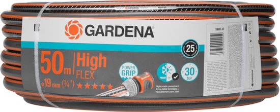 Gardena Comfort Highflex 3/4″ Tuinslang 50 m 19 mm Flexibel Drukbestendig UV-bestendig Robuust