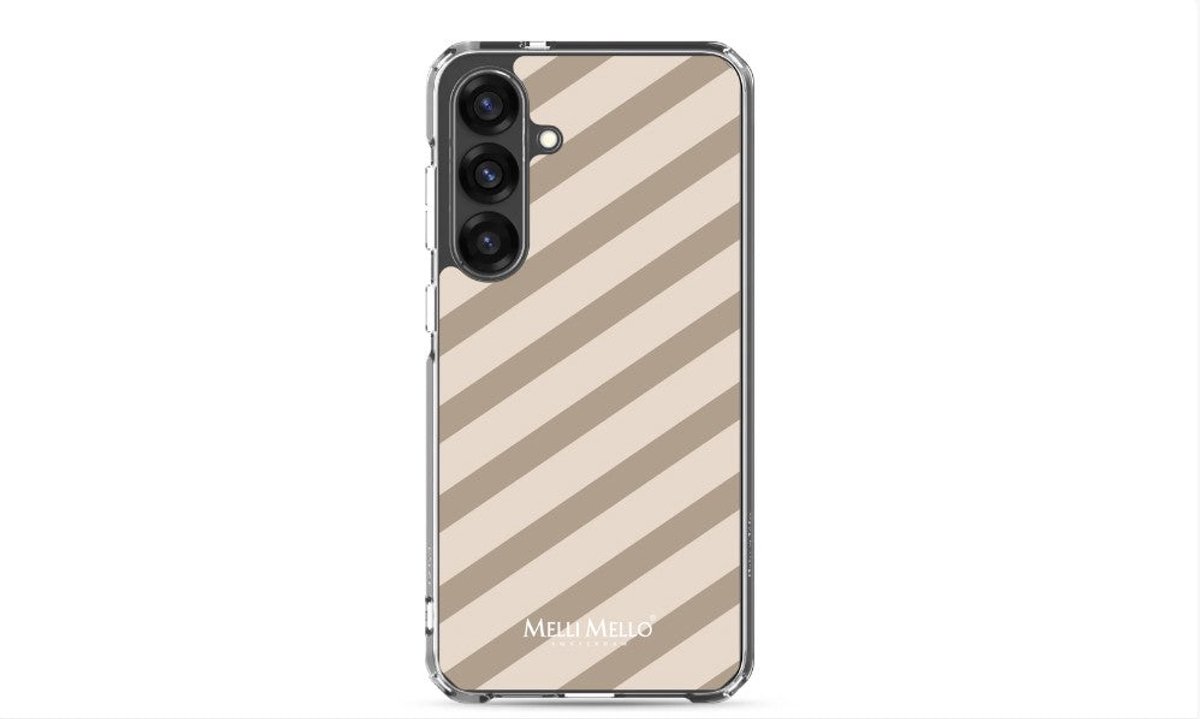 Melli Mello Telefoonhoesje Sand Stripe (Soft case) - Samsung Galaxy S25 Plus