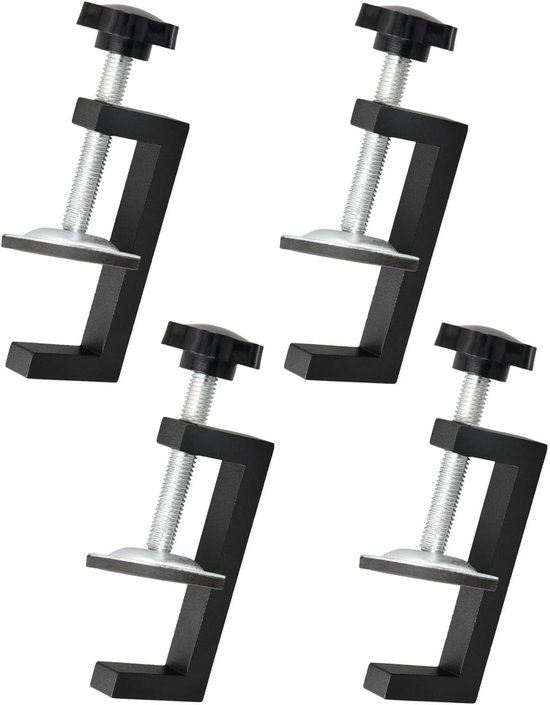 FUNSUEI 10 Stück G klemme Kit, 10-57mm Schwarz Verstellbaren Schraubklemmen Metall, Schraubzwingen für Holzbearbeitung, Werkbank FUNSUEI 10 Stück G klemme Kit, 10-57mm Schwarz Verstellbaren Schraubklemmen Metall, Schraubzwingen für Holzbearbeitung, Werkbank