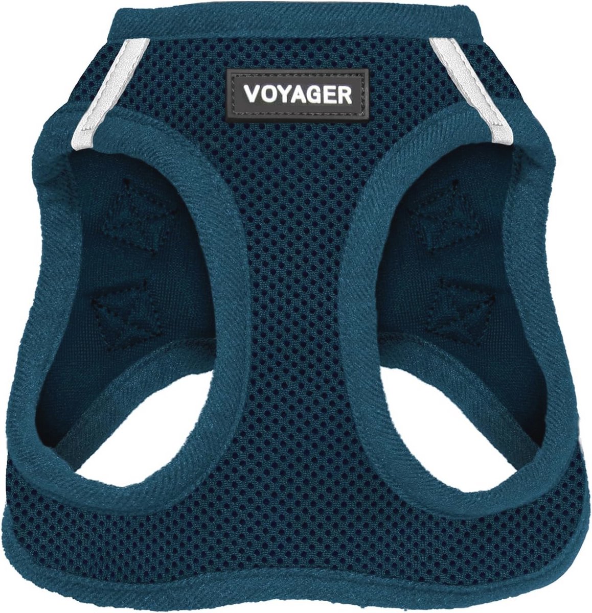 Ademend All-Weather Hondentuig met Reflecterende Banden en Veiligheidsfuncties voor Kleine en Middelgrote Honden en Katten