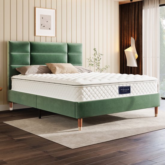 Re-purelife® Tweepersoons Matras 140x200 H3 (Stevig) 25 CM - 7-Zonen Koudschuim Kern - Wasbare Hoes - Oeko-TEX Standard 100 Gecertificeerd - Maximaal 200 kg - Wit