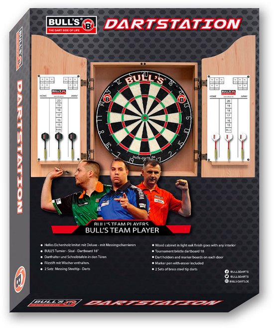 Bull´s Dartcabinet Classic 7-delig van Merkloos — afbeelding 2
