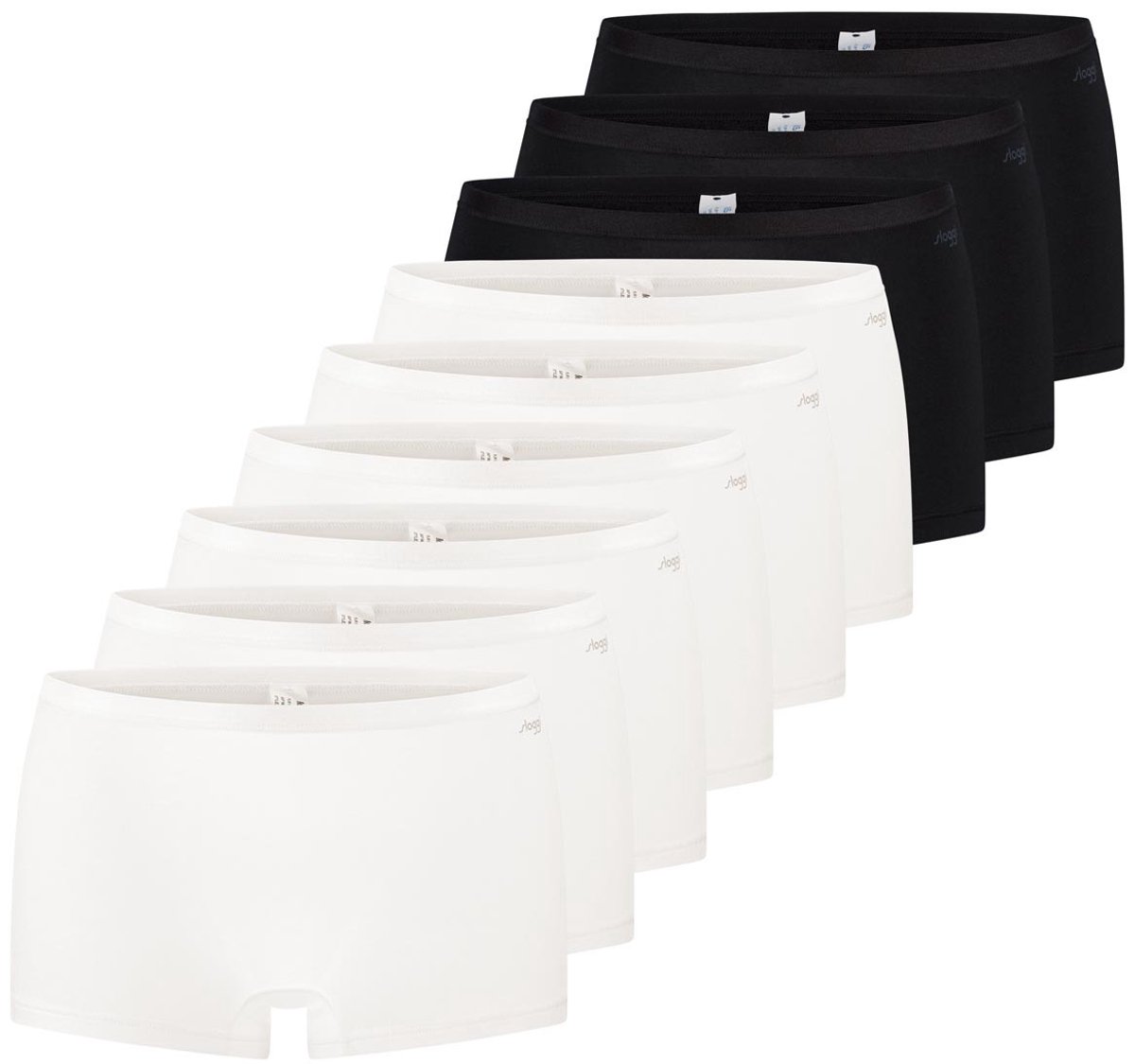 sloggi Dames shorts slip 9 pack GO Daily Cotton