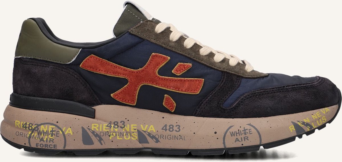 Premiata Mick Sneakers - Suède - Heren - Blauw - Maat 40