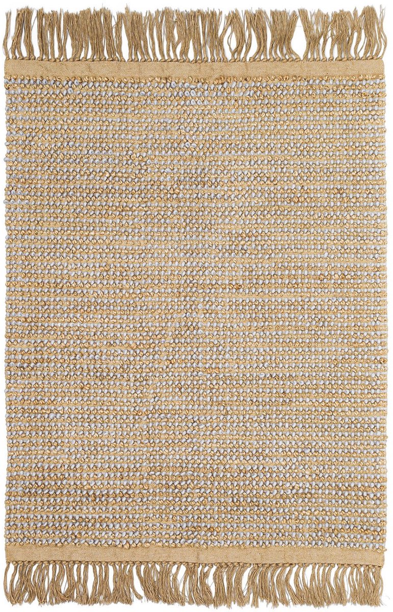 AFK Living - Natuurlijk tapijt van jute en wol BUBBLES