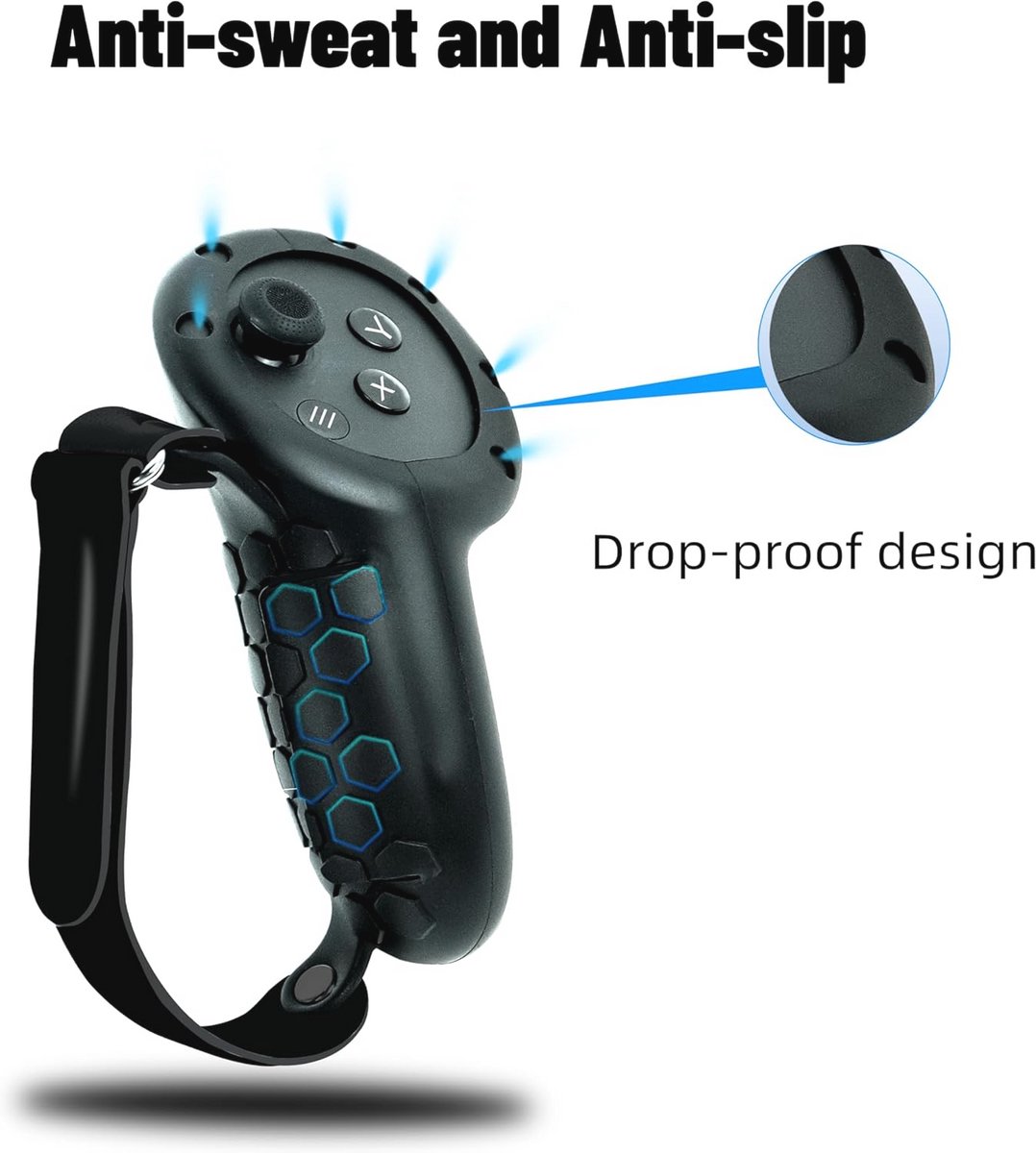 10-in-1 Siliconen VR Accessoires voor Meta Quest 3 thumbnail 3