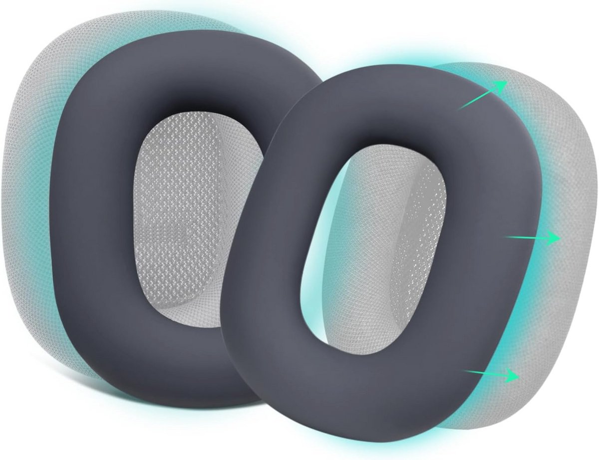 Zweetbestendige Siliconen Oorkussens voor AirPods Max - Duurzaam en Wasbaar