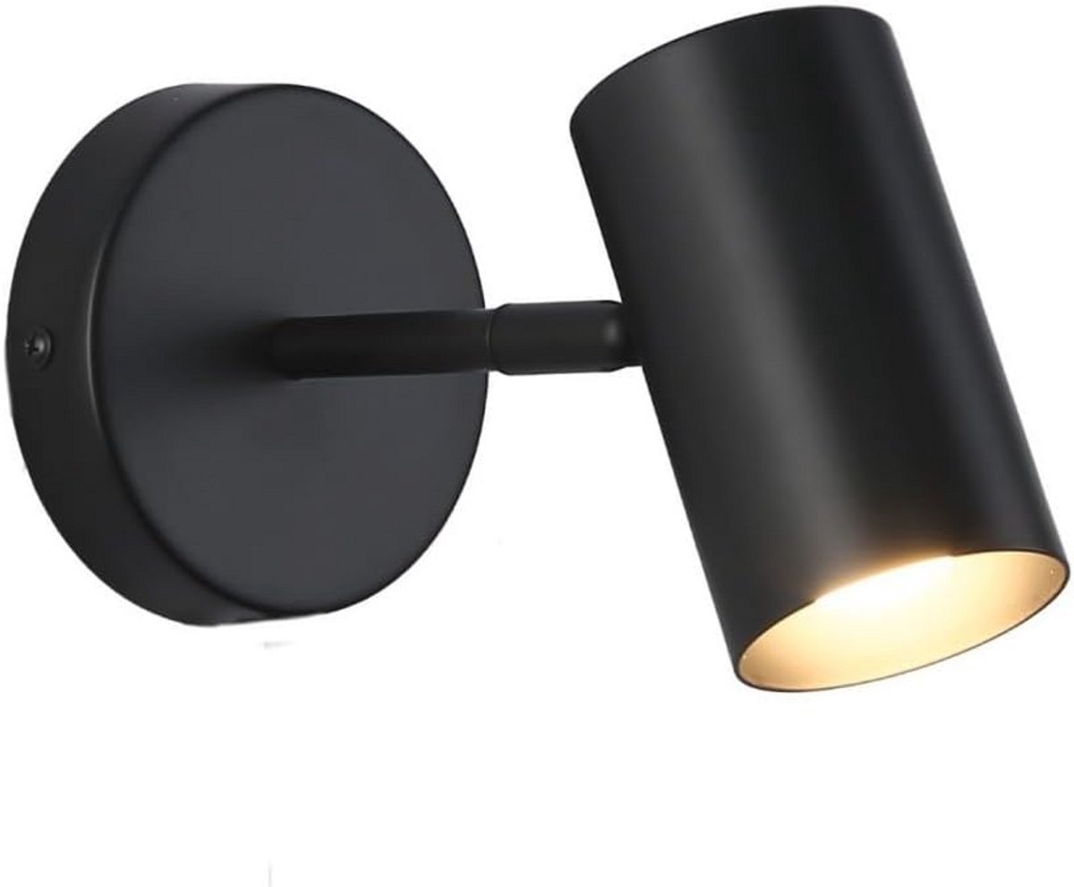Draaibare Wandlamp Zwart E27-G45 Modern Design Staal Verstelbaar voor Slaapkamer Woonkamer Hal Minimalistische Stijl