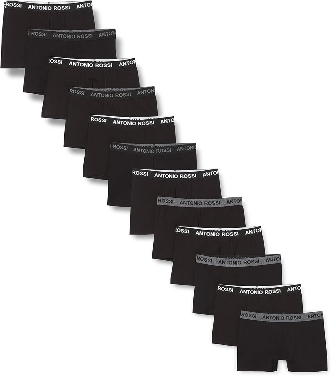Heren Fitted Boxershorts Multipack - Comfortabele Onderbroek van Katoen met Elastische Tailleband