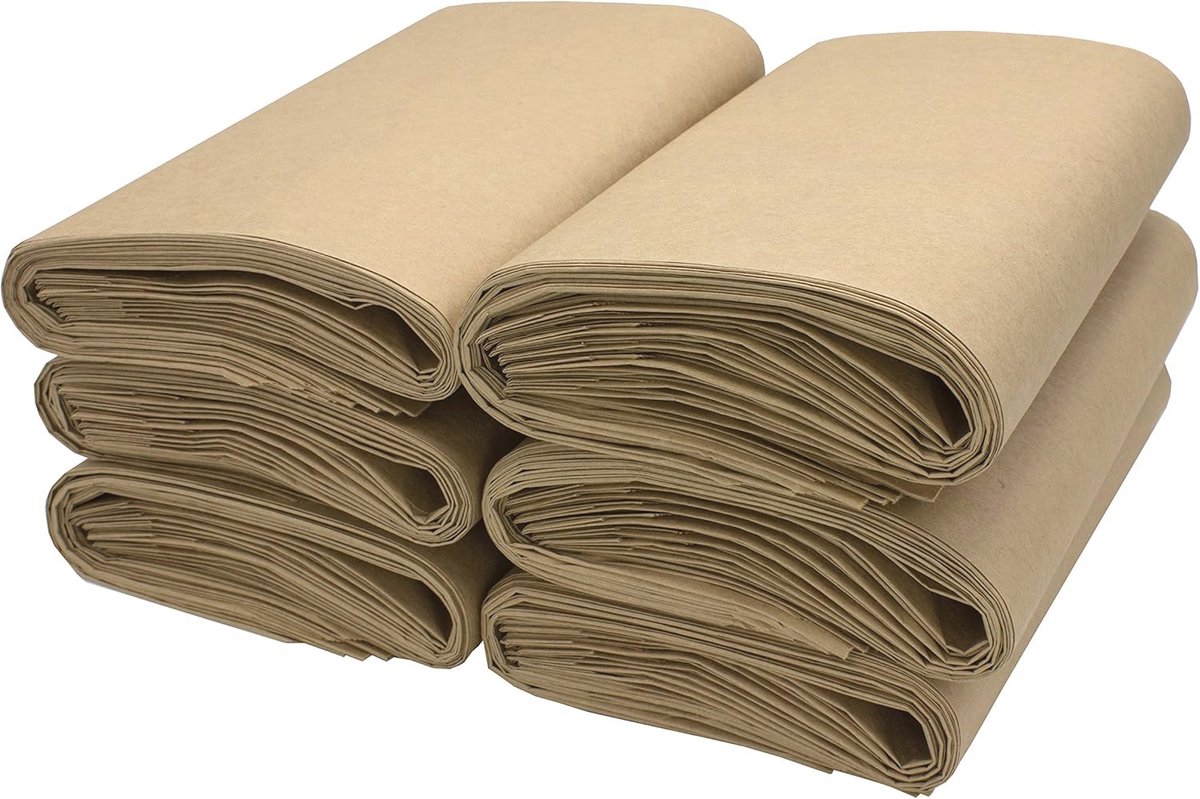 Bio compostzakken voor keukenafval, 10 L, 60 stuks, kraftpapier