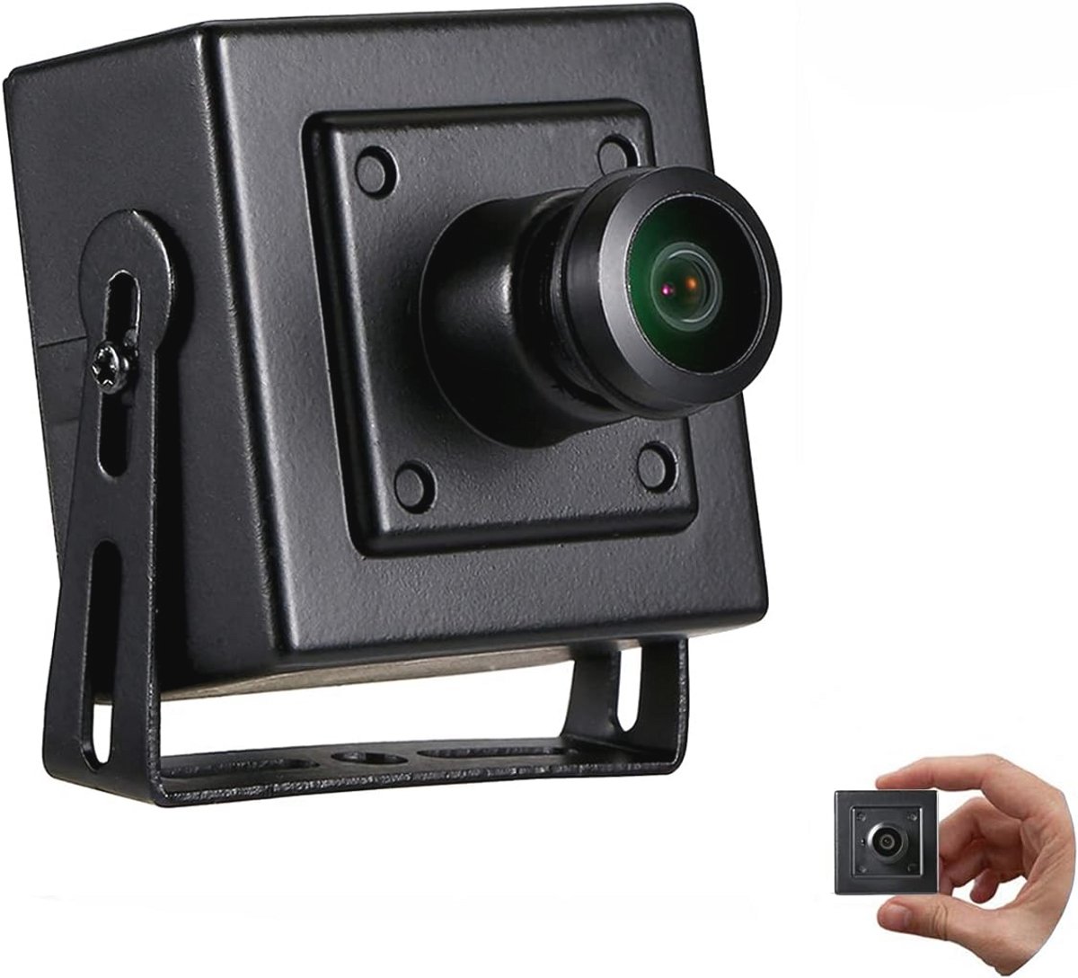 Mini Fisheye Beveiligingscamera 3MP HD - 180 Graden Groothoek CCTV