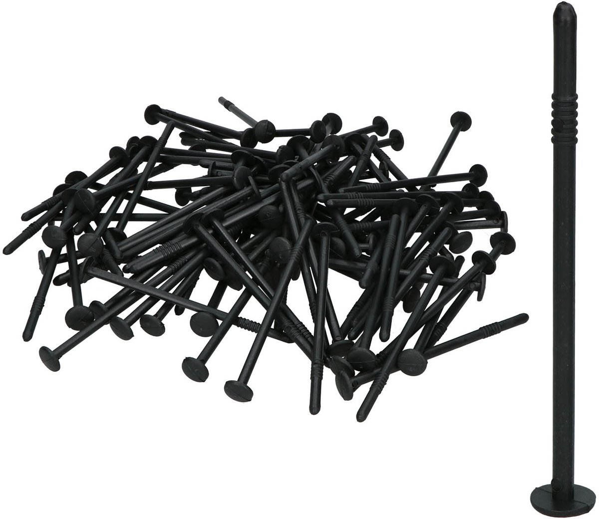Kotarbau® - Tuinschroeven Set - 12 cm - 100 Stuks - Zwart