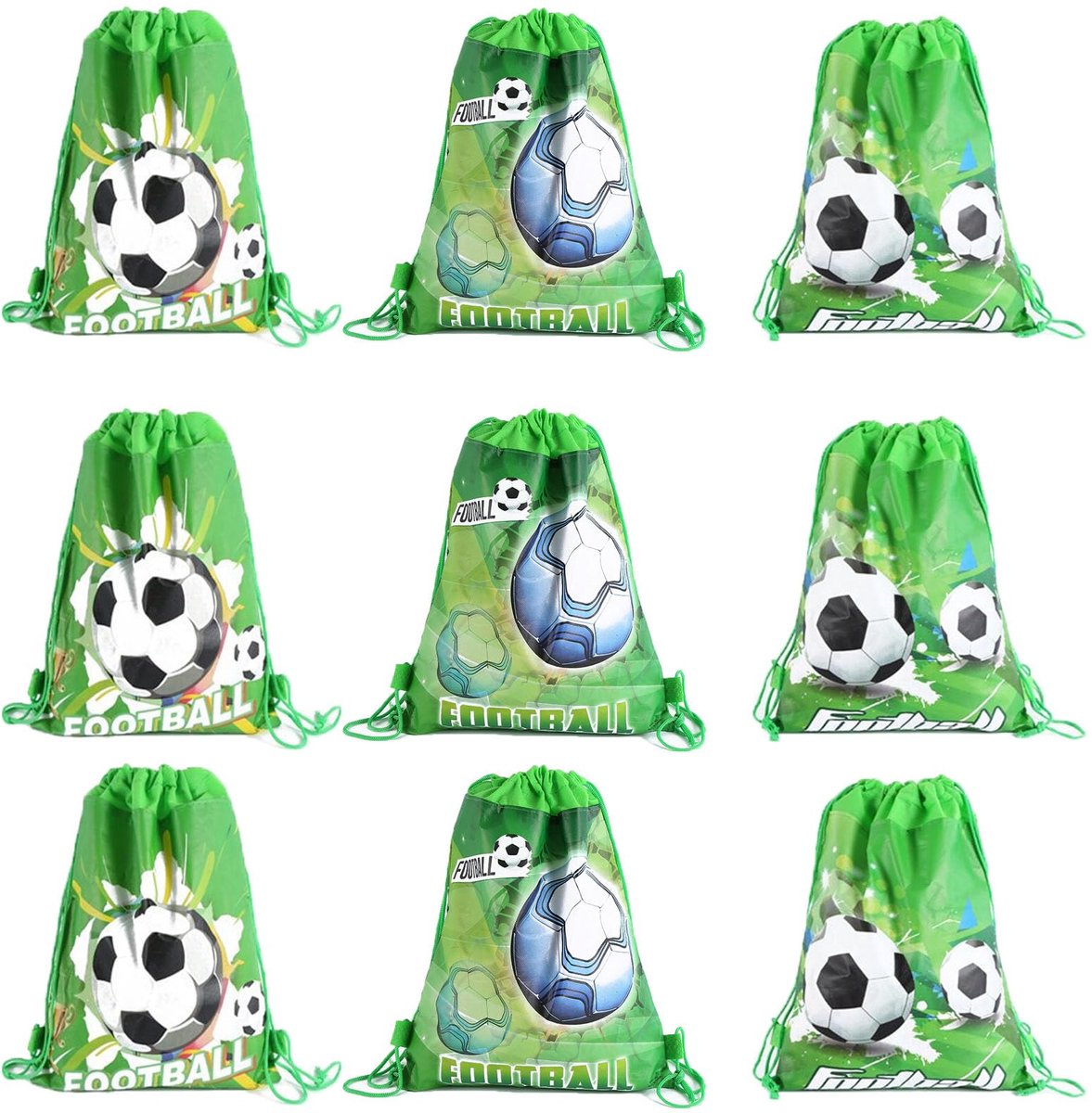 IMPERATORIS® Uitdeelzakjes met Strip/Stickers - Koekzakjes/Snoepzak/Geschenkzakjes - 9 stuks
