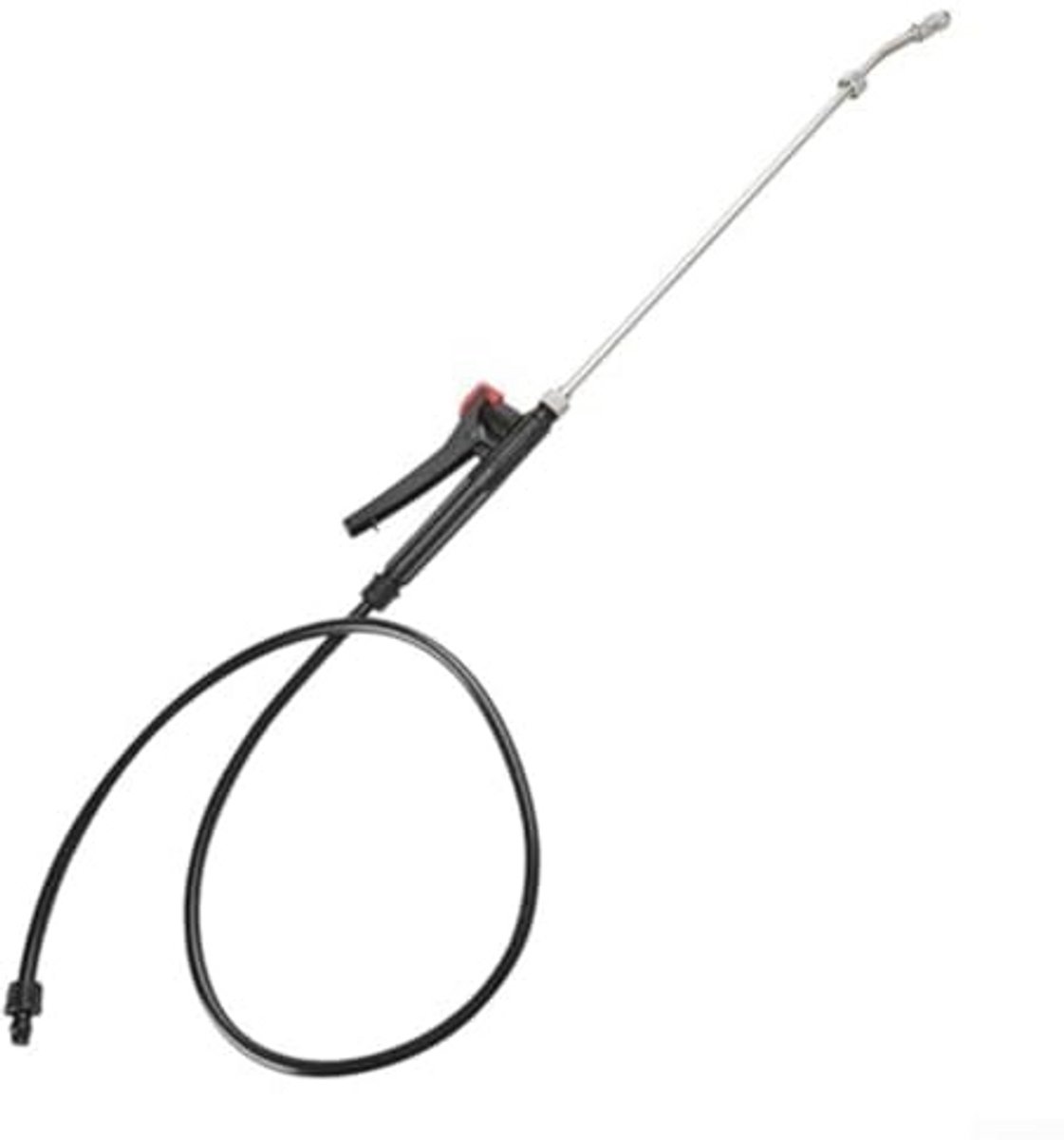 29 inch roestvrijstalen sproeier met verstelbare spuitmond en slang voor tuin en autowassen