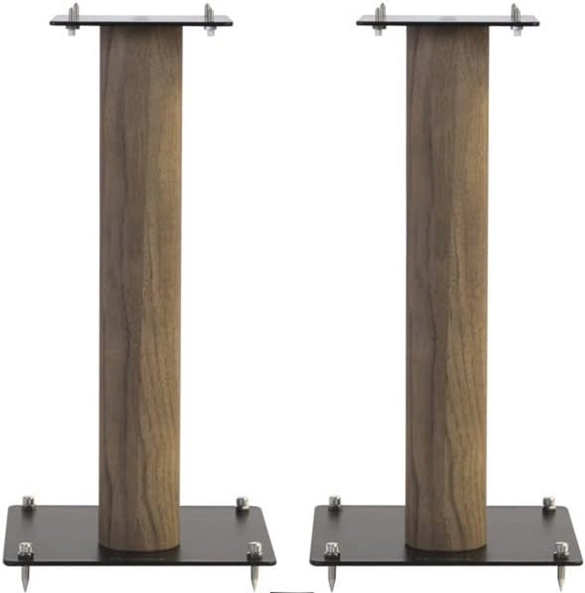 Stabiele Luidsprekerstandaard tot 50 kg - 50 cm Hoog, Eiken Decor