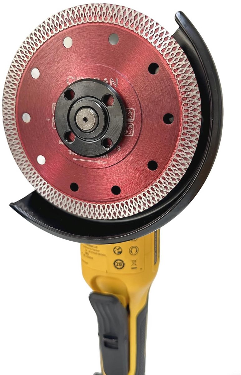 Diamantdoorslijpschijf 125 mm voor Tegels - Set van 2 Professionele Kwaliteit
