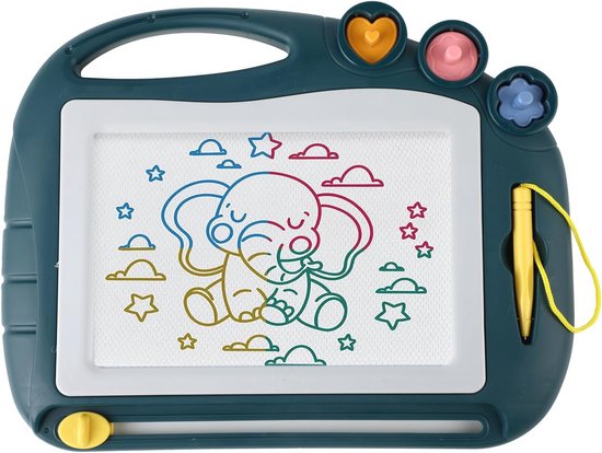 Magnetisch Tekenbord Voor Kinderen Draagbaar En Creatief Speelgoed Bol 