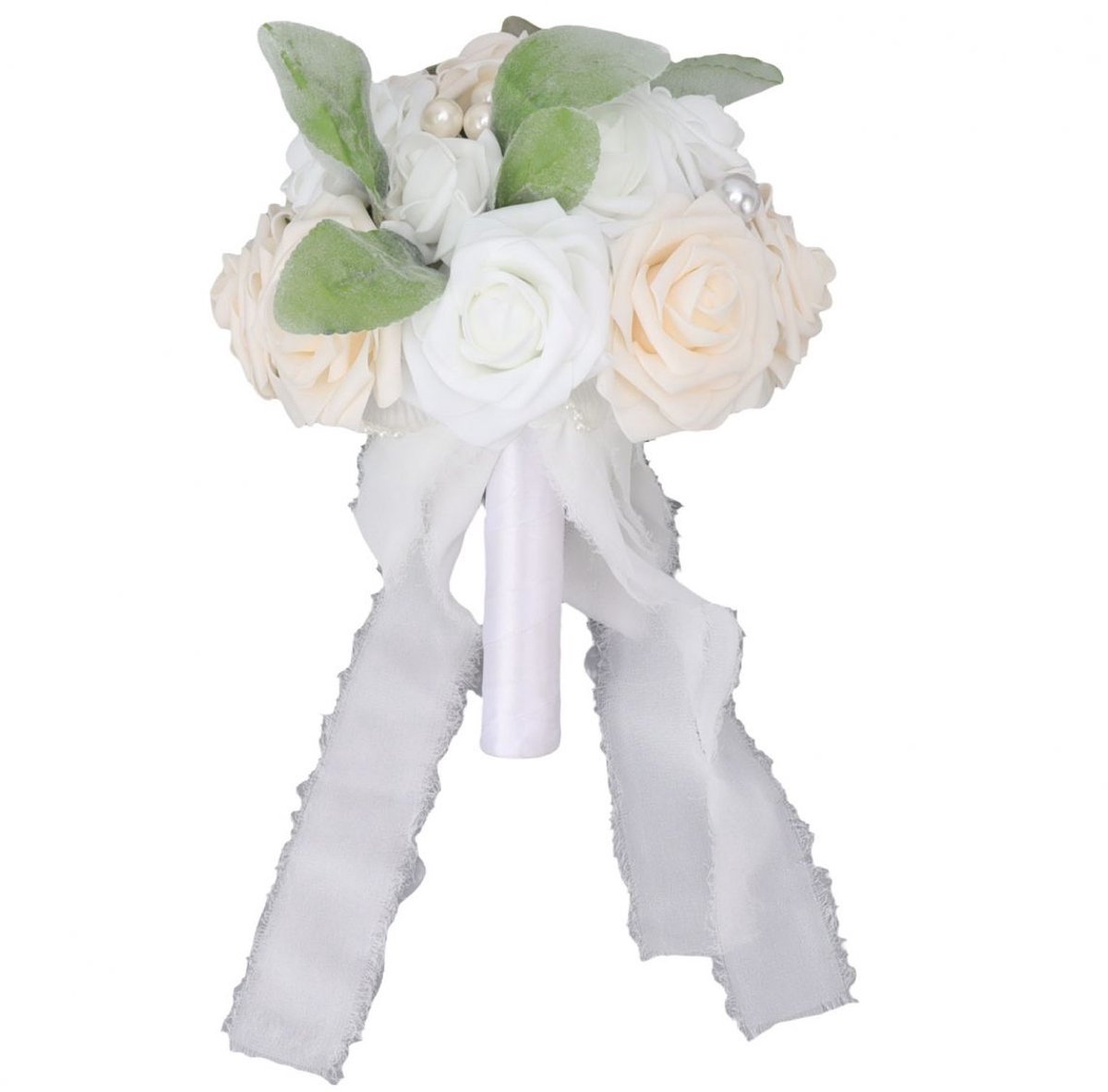 Handgemaakt Romantisch Boeket Vrolijke Kleuren voor Feest, Bruiloft, Kantoor, Winkel en Tuin Decoratie