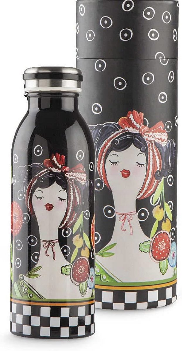 Thermische Fles Zwart 500ml - Ideaal voor Warm en Koud
