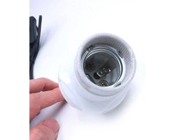 Verwarmde Keramische Emitter Lamp voor Reptielen en Huisdieren