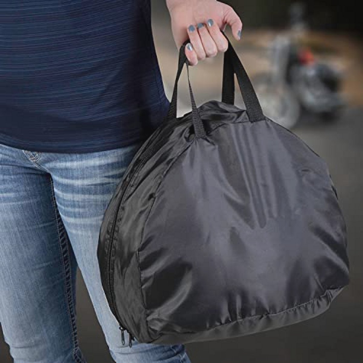 Duurzame Nylon Motorfiets Helm Tas - Geschikt voor Alle Helmen