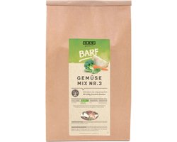 Gedroogde Groentenmix voor Honden - BARF Voeding - Groentemix nr. 3 (1,2 kg)