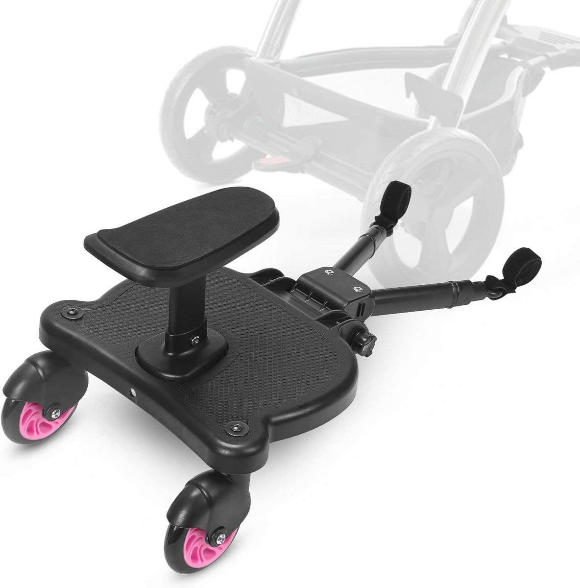 Kiddy Board met Zitje voor Kinderwagens - Stabiel en Universeel