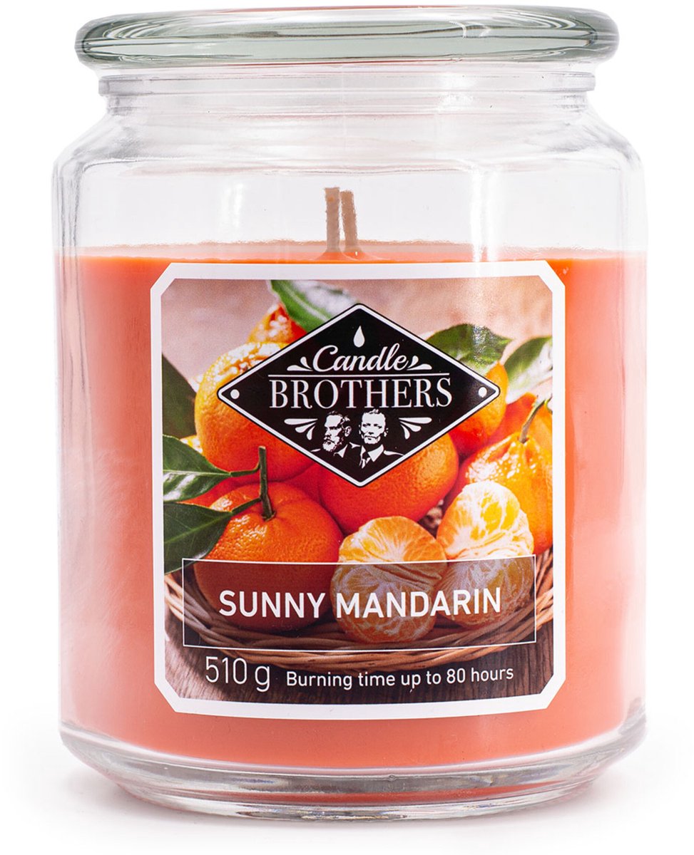 Candle-Brothers Geurkaarsen - Sunny Mandarin - mandarijngeur
