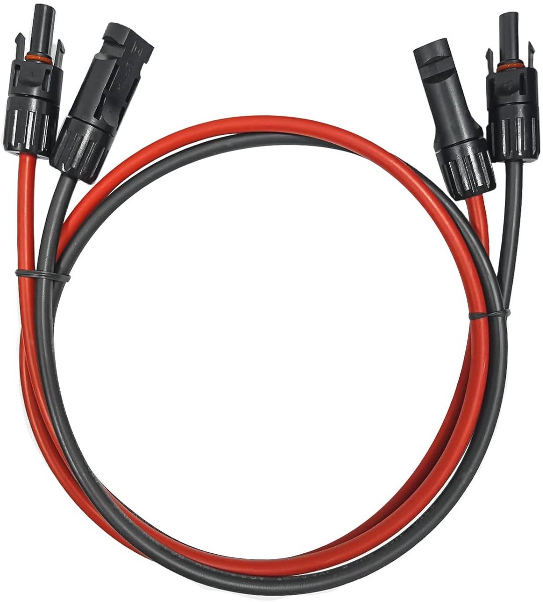 Verlengkabel voor zonne-installaties - Professionele kabel 6 mm²/4 mm² met zonnestekkers - 5 meter
