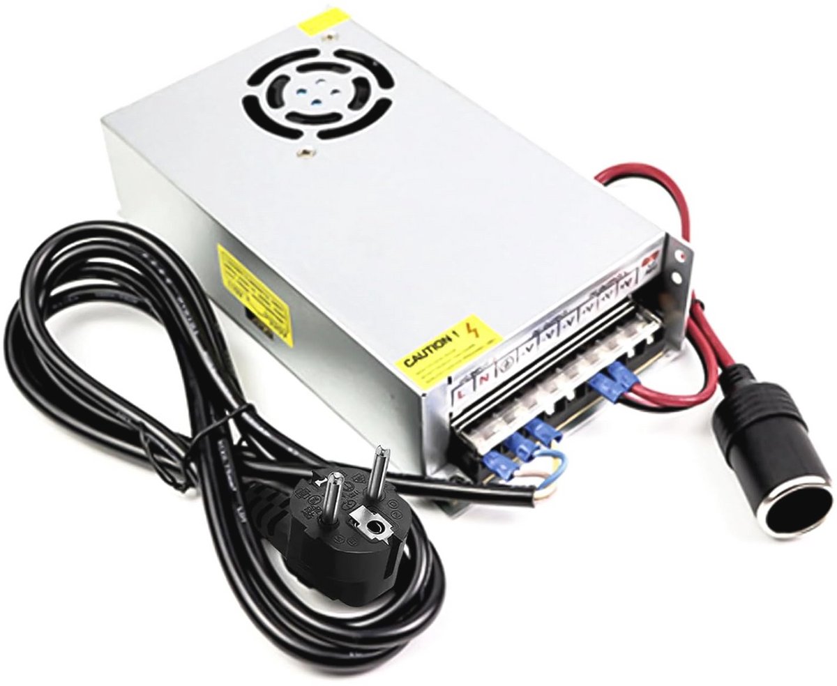 Schakelende Voeding 12V 30A 360W voor LED Strips, CCTV, Radio en Camera