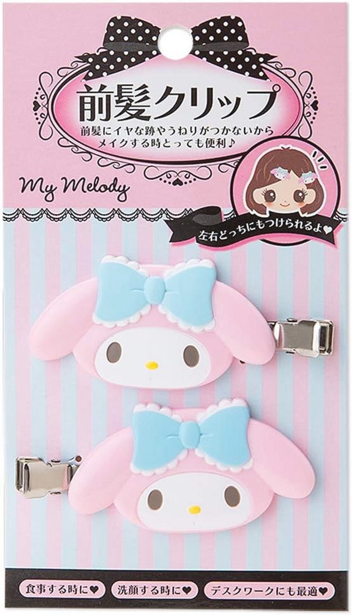 Sanrio N-1506-032417 My Melody Pony Clip, 6 x 1 x 3,5 cm, ABS-hars