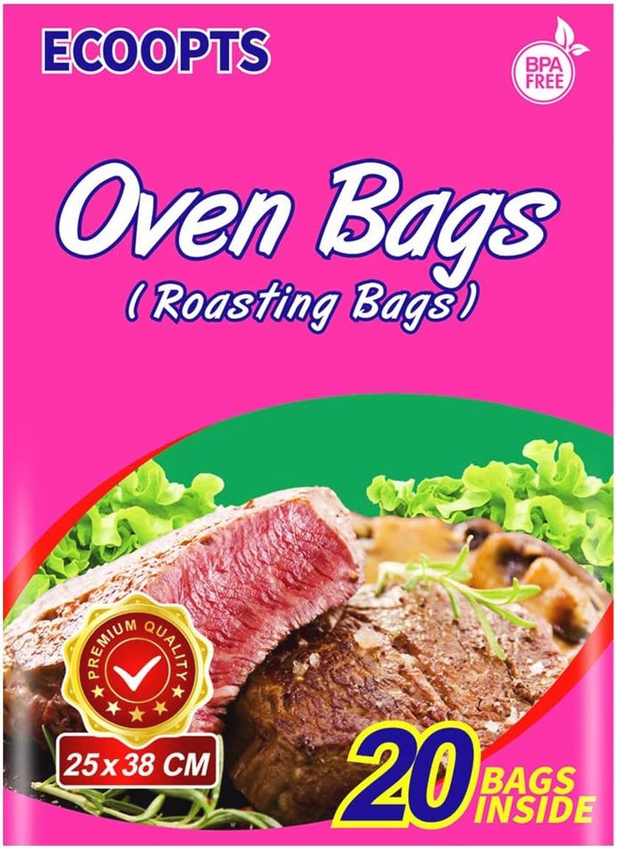 Ovenzakken voor Koken en Roosteren - Geschikt voor Vlees, Groenten en Meer (250x380mm)