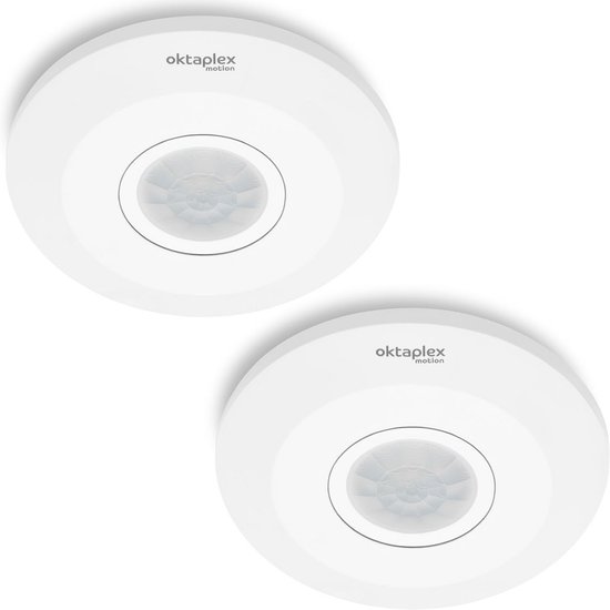 SEBSON Bewegingssensor Inbouw Binnen, Plafond Montage, programmeerbaar