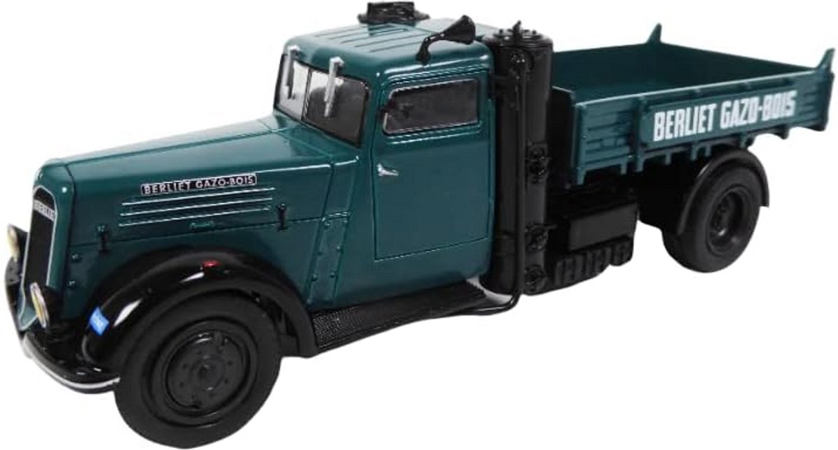 Modelauto 1:43 Vrachtwagen Platte Bak Antieke Stijl Metaal