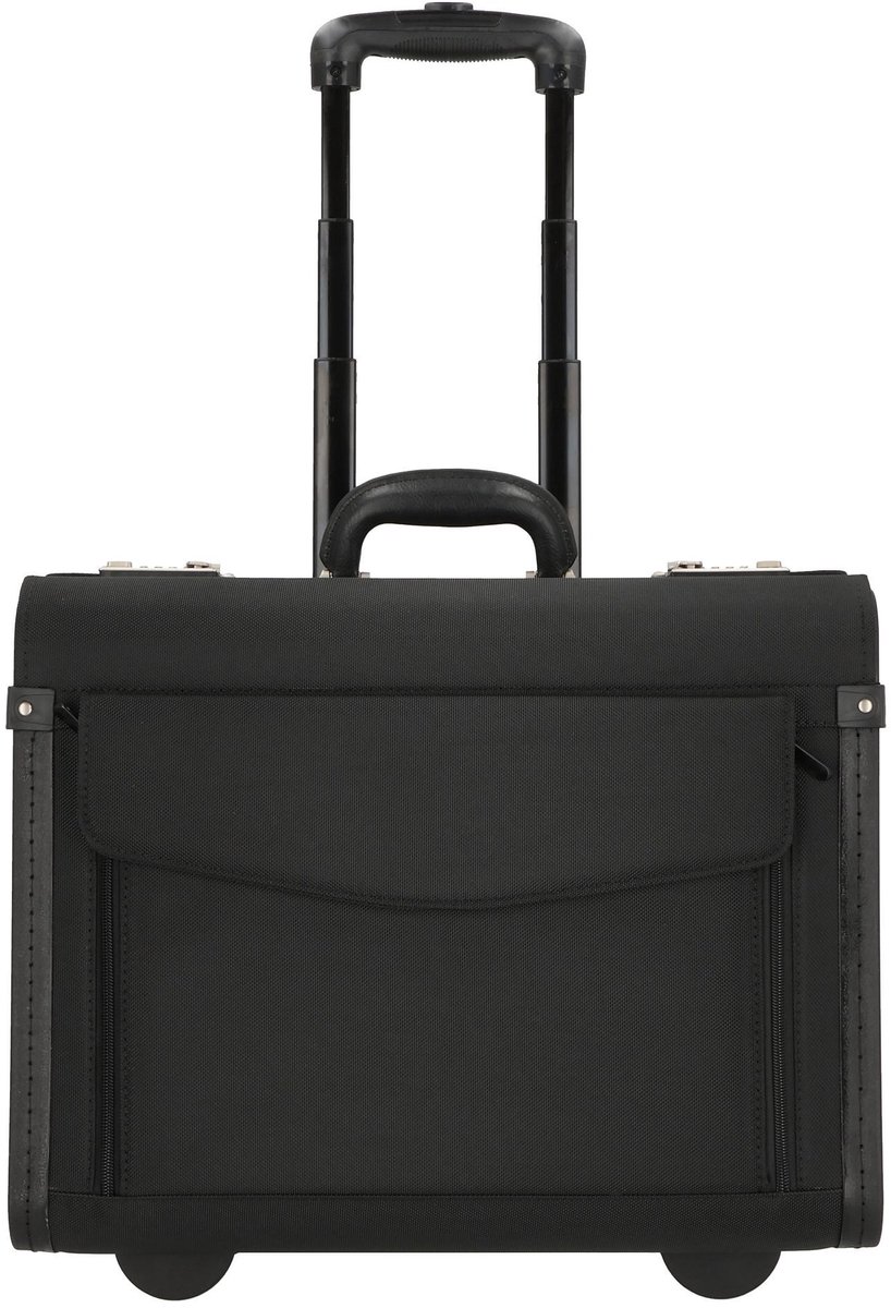 Dermata Pilotenkoffer Nylon 1340NY Zwart