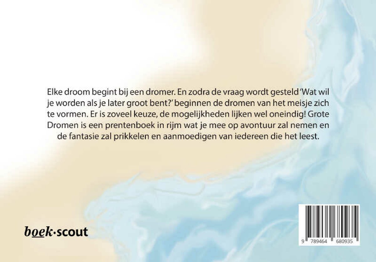 Grote Dromen - back cover