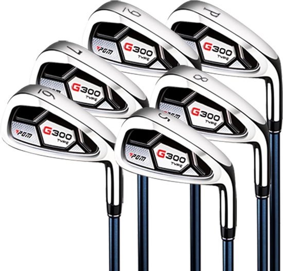 Complete golfclubset voor heren met Titanium Driver en hoge vergevingsputter van Merkloos — afbeelding 3