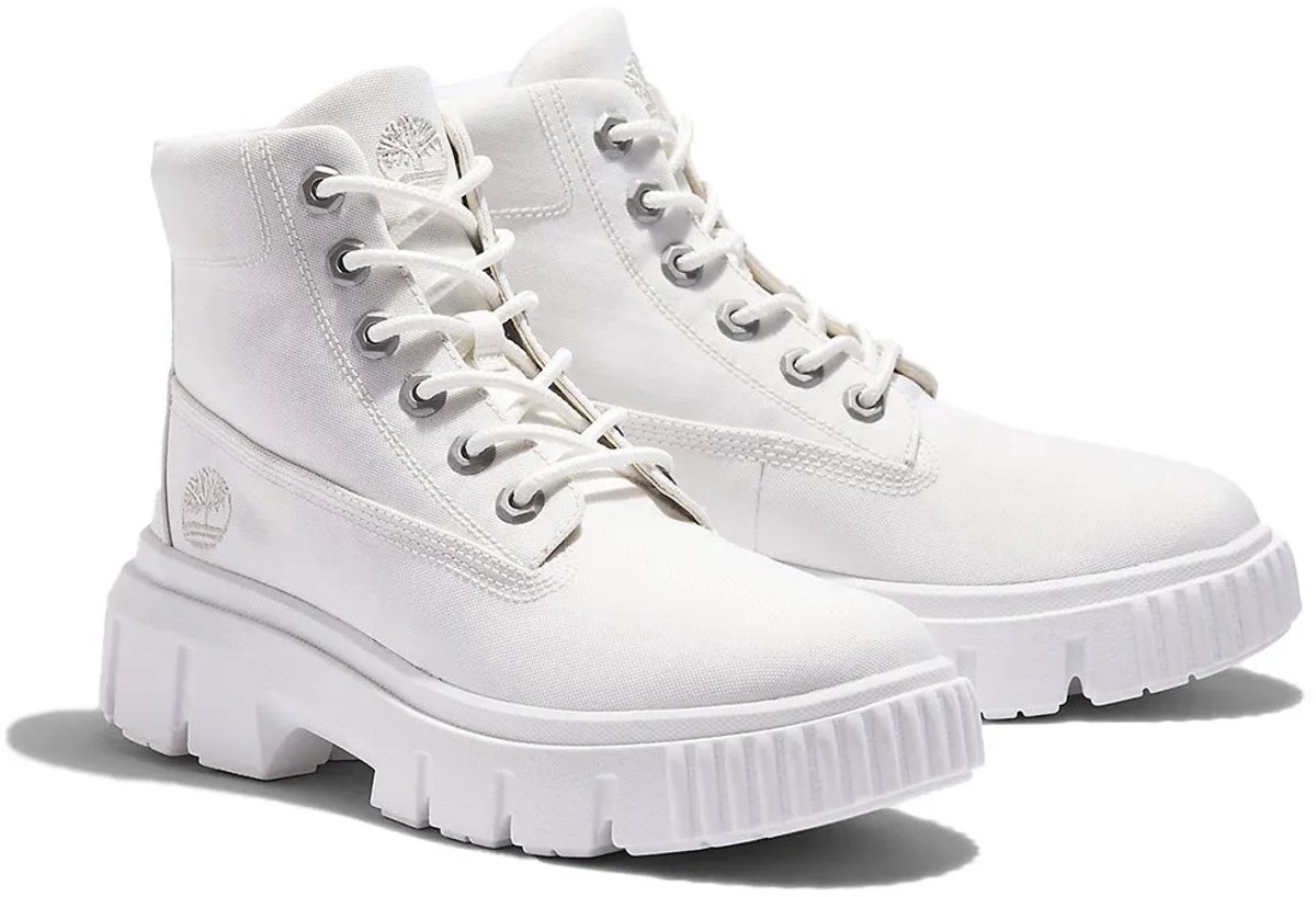 Timberland Greyfield Fabric Boot Boots Dames Wit