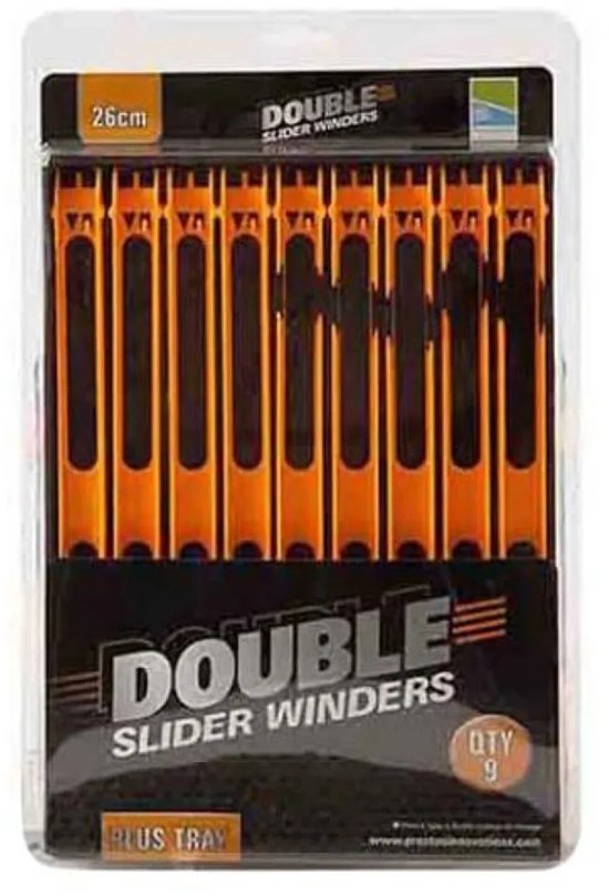 Preston Double Slider Winders + Winder Box 26cm van Preston — afbeelding 4