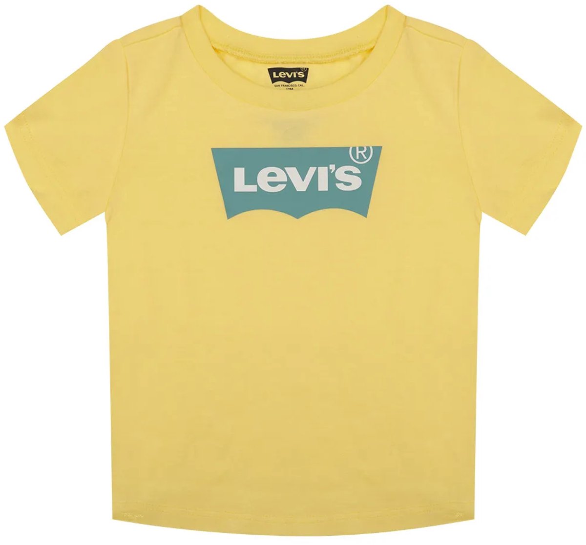 Levi´s ® Kids Batwing T-shirt Met Korte Mouwen 9 Months Jongens Geel